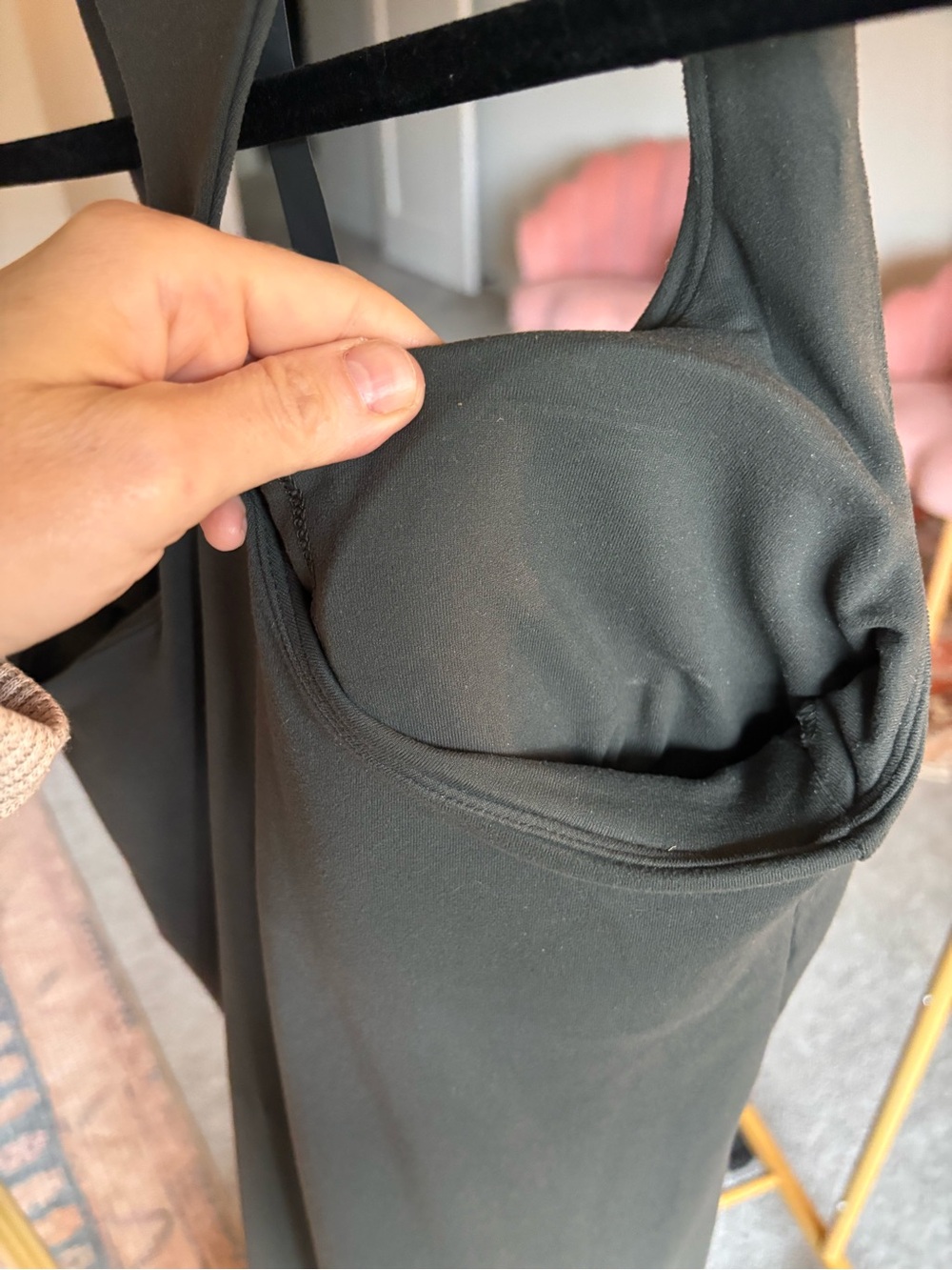 Vuori Racerback Maxi Dress - Olive Green - Picture 6 of 6